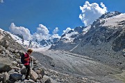 65 Vista sulla lingua del ghiacciaio del Forno